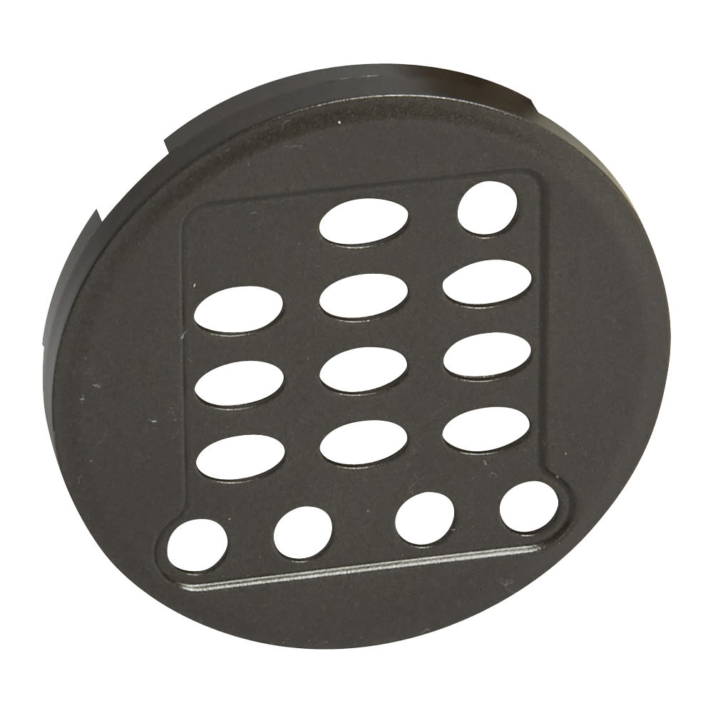 Céliane, un enjoliveur à monter sur mécanisme et à compléter d’un support et d’une plaque de finitio