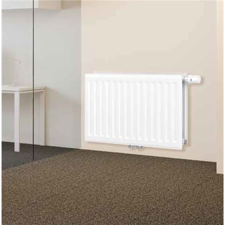 Radiateur eau chaude t6 3010 tertiaire 1341 watts, hauteur 400 mm