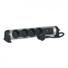 Legrand - multiprises 4 x 2p+t mesure connectee fb