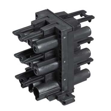 Canalis kb - bloc de distribution 1entrée mâle 5 sorties femelles