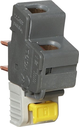 Borne de raccordement pour disjoncteur 1p+n à connexion automatique - section 6mm² à 25mm² - ip2x