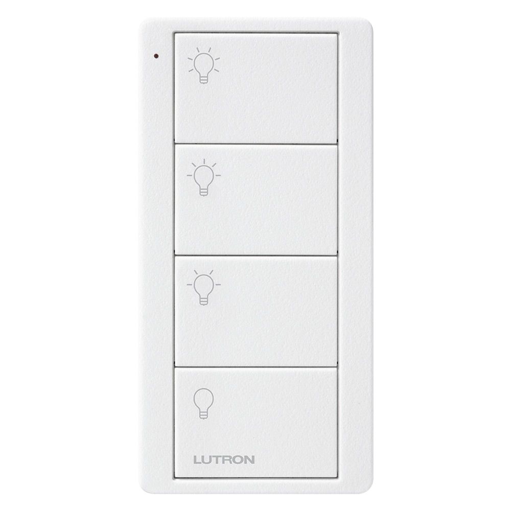 Télécommande pico 4 boutons, contrôle 4 scénes d'un circuit , couleur blanc