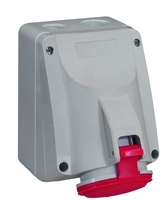 Socle saill. 400V - 32a - 3p+t ip 44 - p17 tempra pro