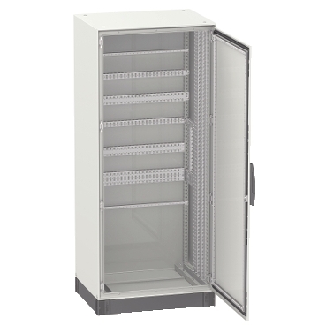 Spacial sm - armoire monobloc - 2 portes - châssis plein