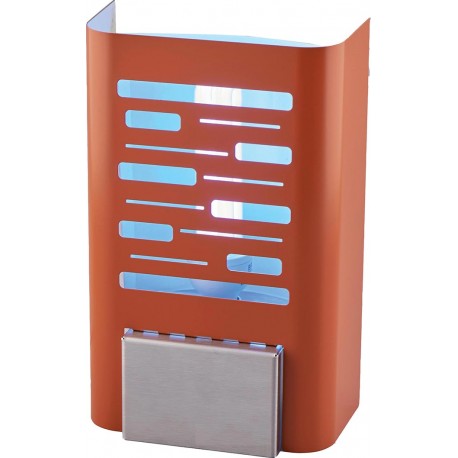 Désinsectiseur électrique pro à glue déco - 20w - 220v - tube ampoule e14 - rouge