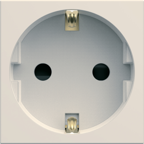Prise de courant schuko gallery 2p+t dune