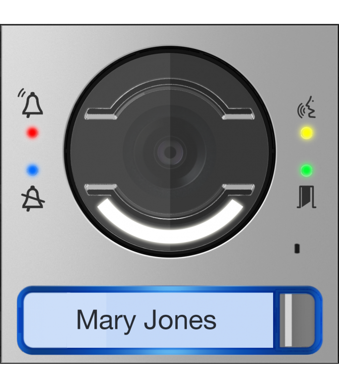 Façade pour module vidéo avec bouton simple 62030040 came