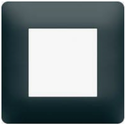 Plaque 1 poste essensya anthracite - hager we521