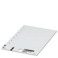 éTiquettes à encliqueter blanc vierge repérables avec thermomark card