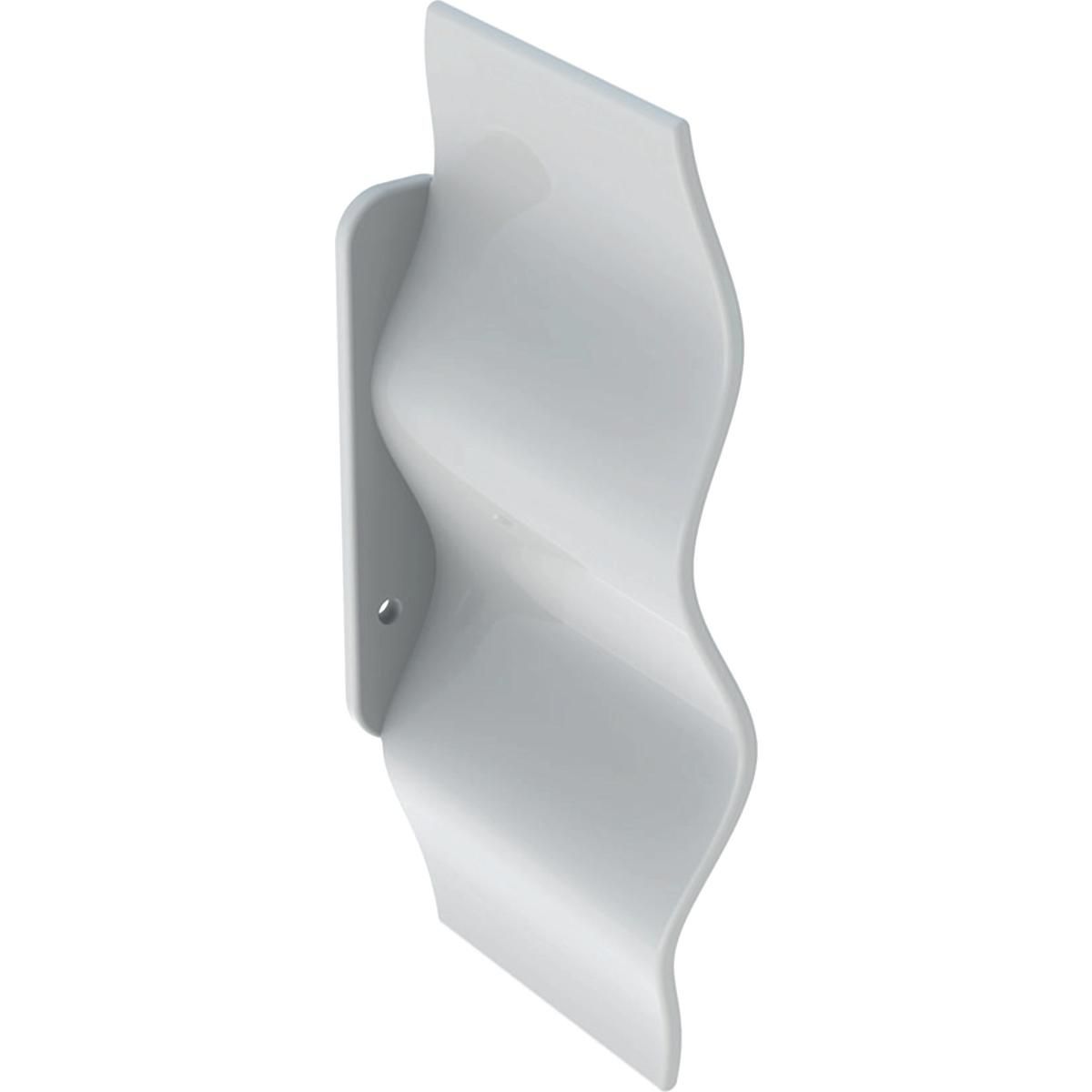 Séparation d'urinoir céramique publica 2 75 x 40 blanc livré avec fixations