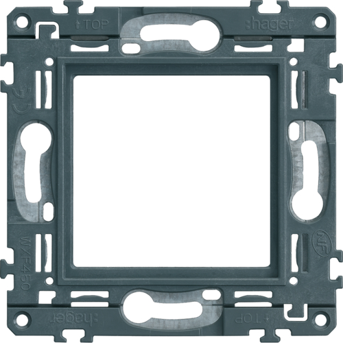 Support pour gallery avec fixation à griffes, pour deux modules.