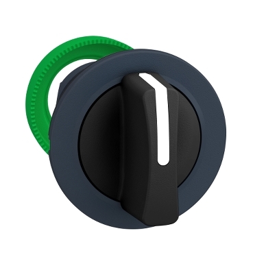 Harmony xb5 - tête bouton tournant manette - flush - 3 pos rap au c - noir