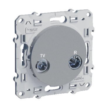 Prise tv-fm. Argent à dérivation unique