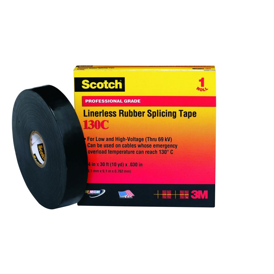 3M electricite - 59220 - scotch 130c ruban 9,1m x 19mm