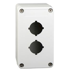 Harmony xapa - boîte à boutons vide - plastique - 2 perçages