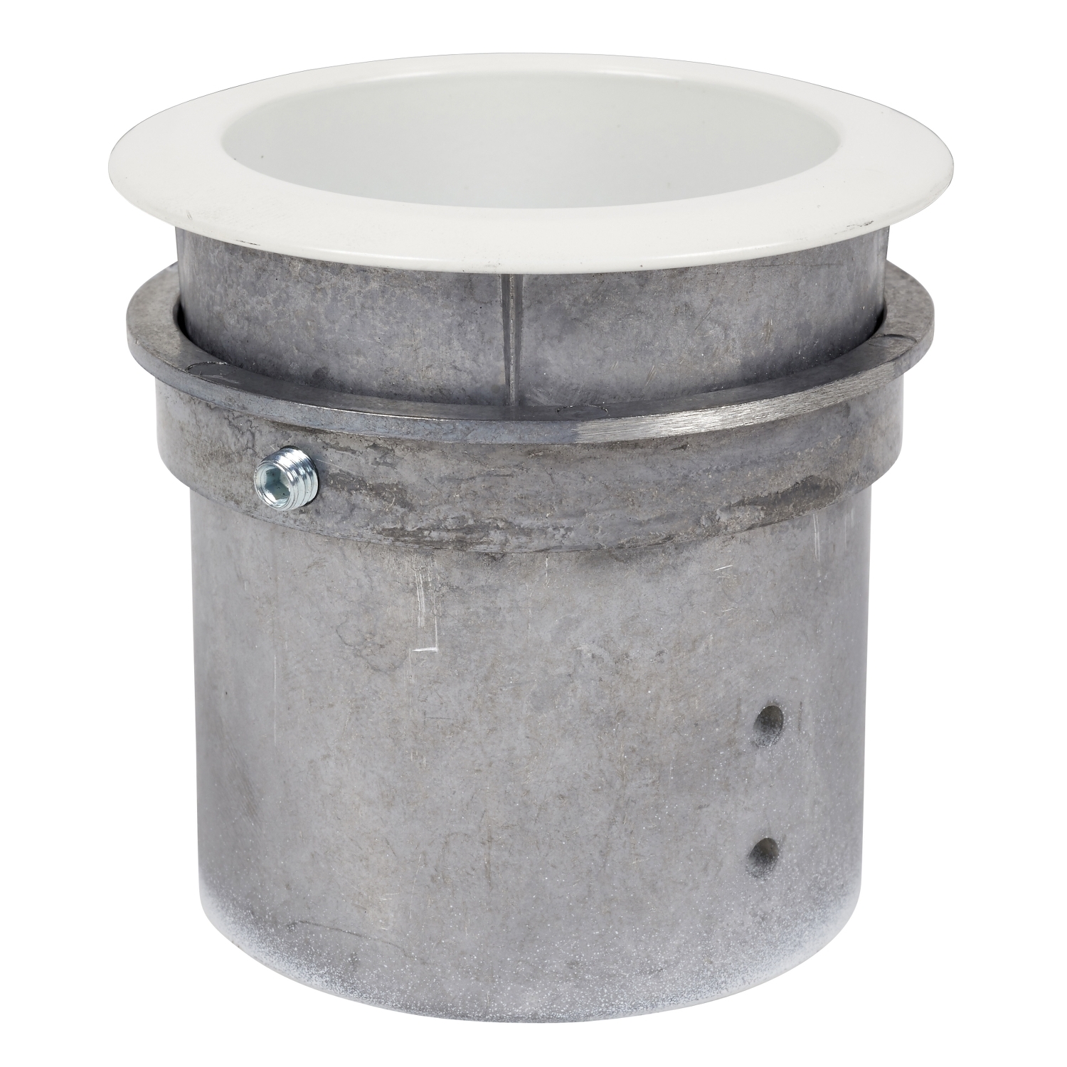 Optiline 45 et 70 - socle de perche aluminium, laqué gris ral 9007