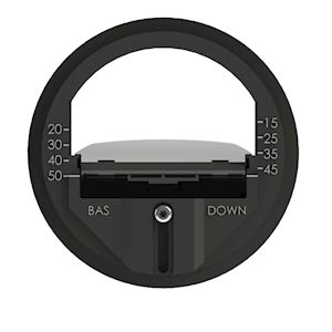 Régulateur de débit réglable basse pression, 50 à 250 pa, d 80 mm, 30 m3/h