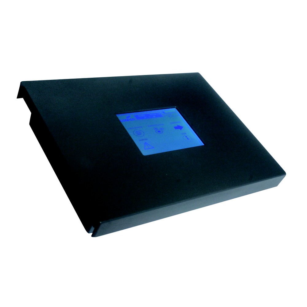 Centrale de gestion pour blocs adressables pré-équipée 1 ligne 511 blocs ecran tactile ip 30 ik 02 c