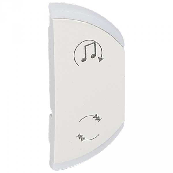 Enjoliveur céliane bus - sélect. Et défil. Sources audio - mont. Droite - blanc