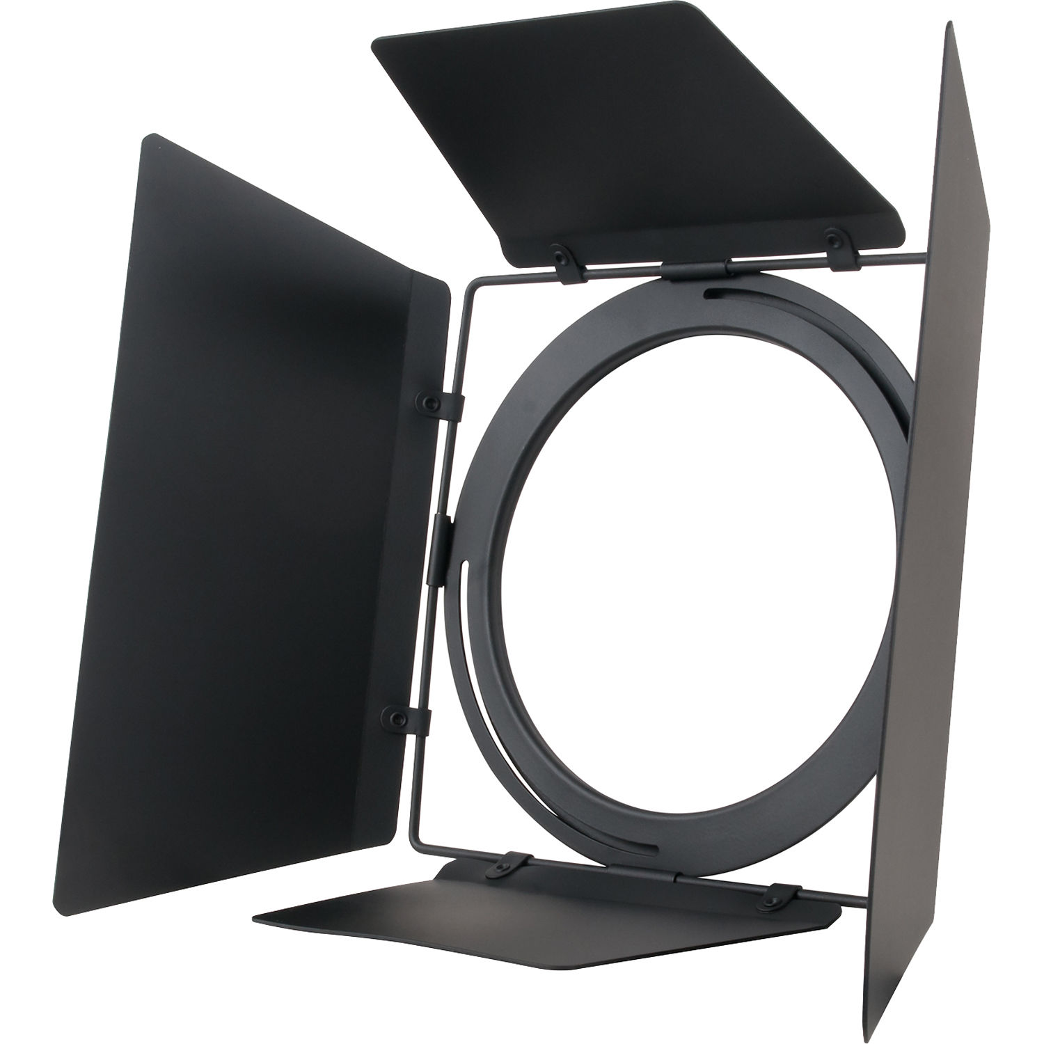 Volet coupe flux dia.71Mm noir mat