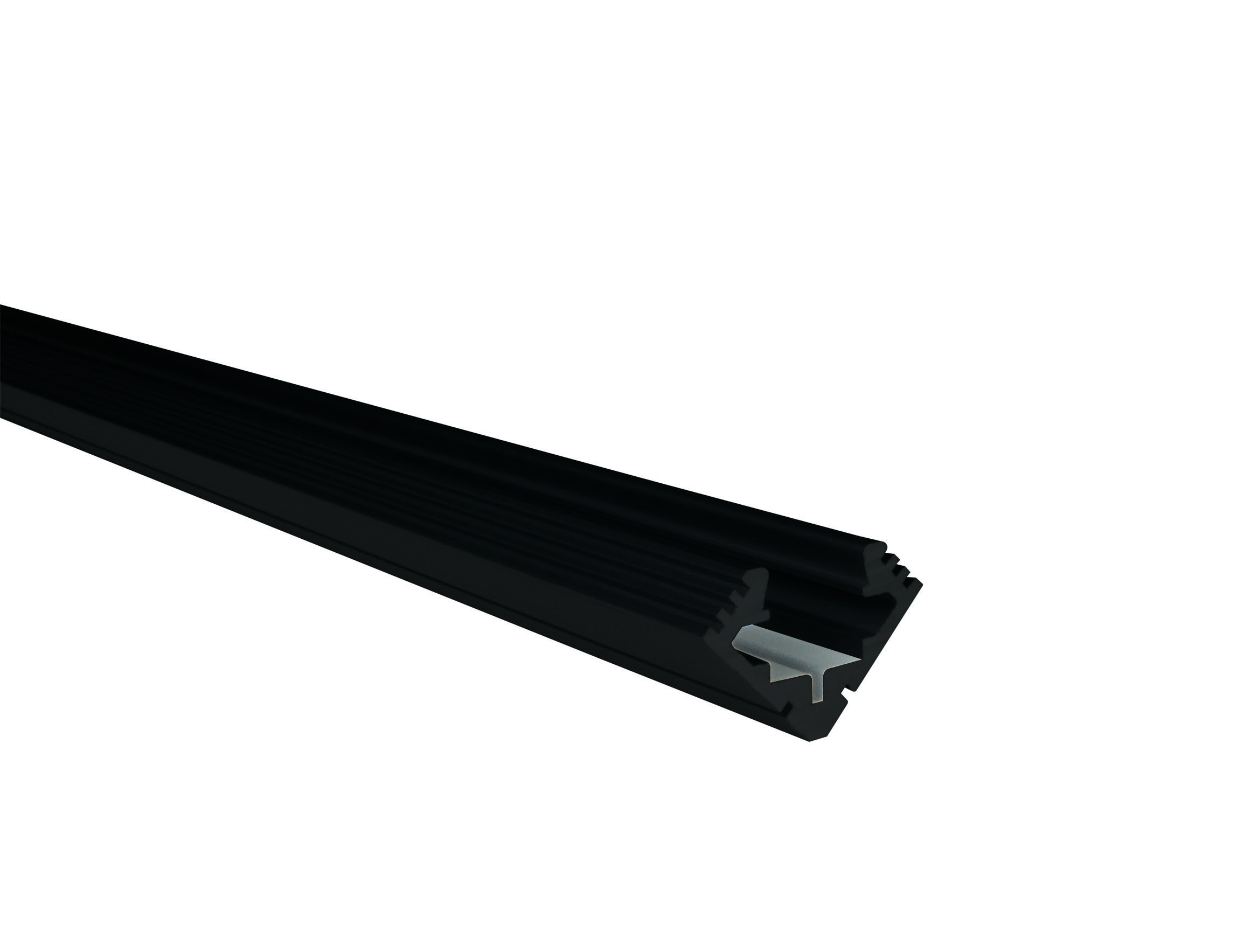 Profil 45-aluminium 1m noir anodisé 89137n europole