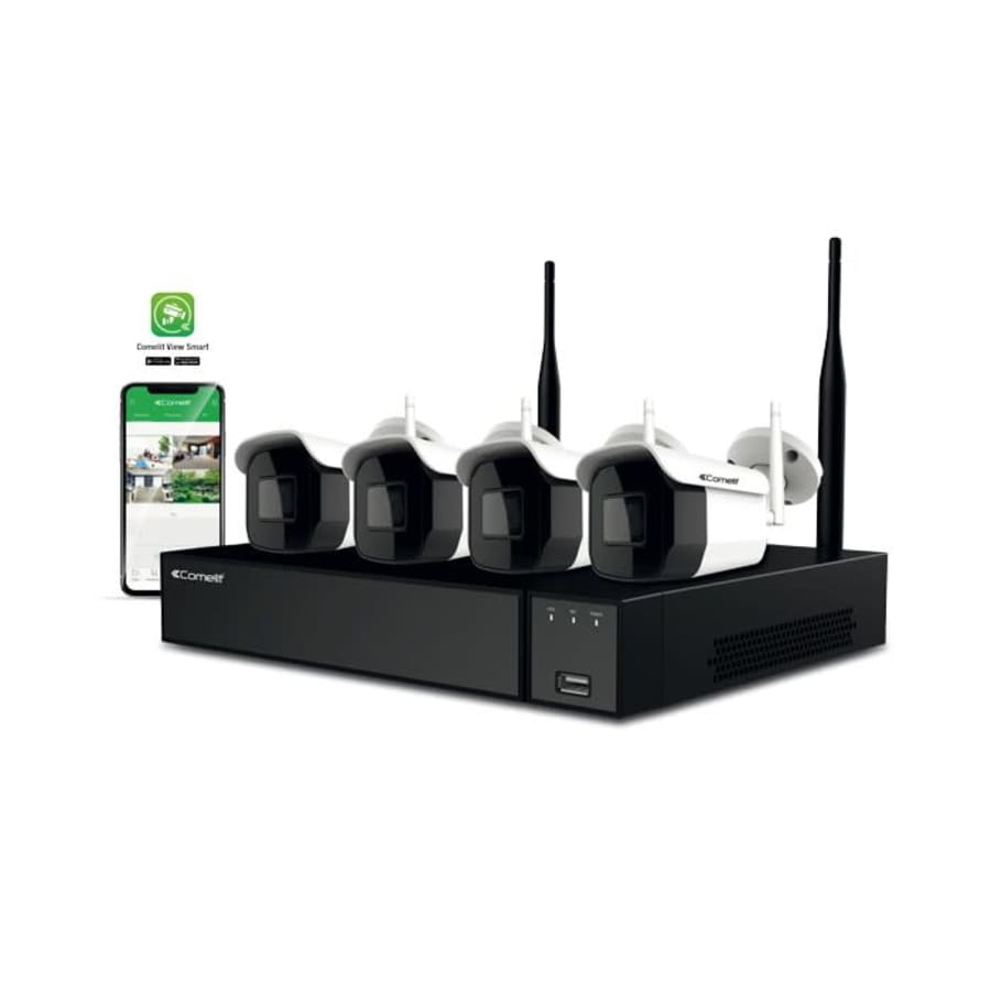 Kit wifi, nvr, 4 ipc, 2mp, hdd 1tb
