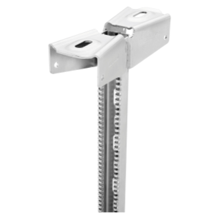 Mavistrut pendard cranté - charges lourdes - 41x41 - simple - longueur 1510 mm