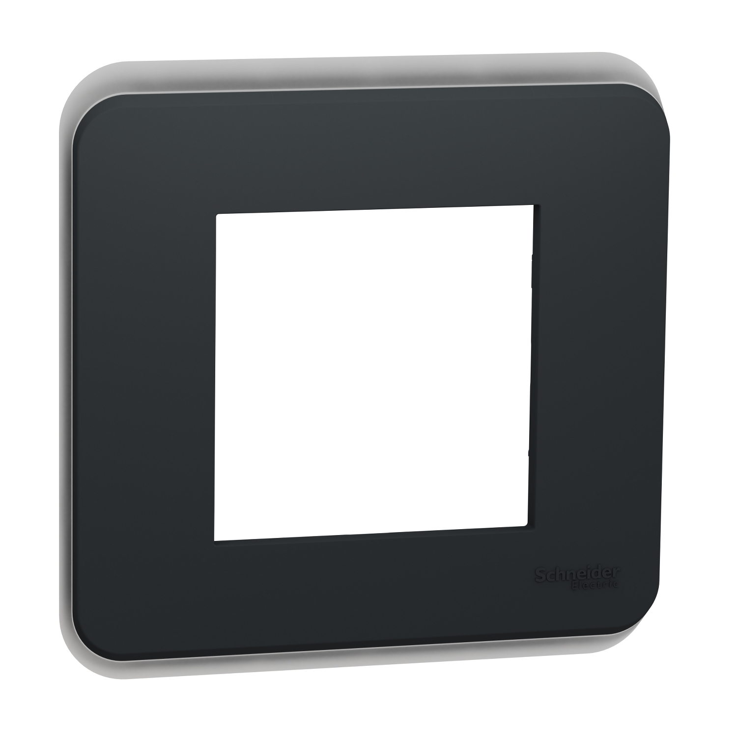 Unica pro - plaque de finition - anthracite - 1 poste