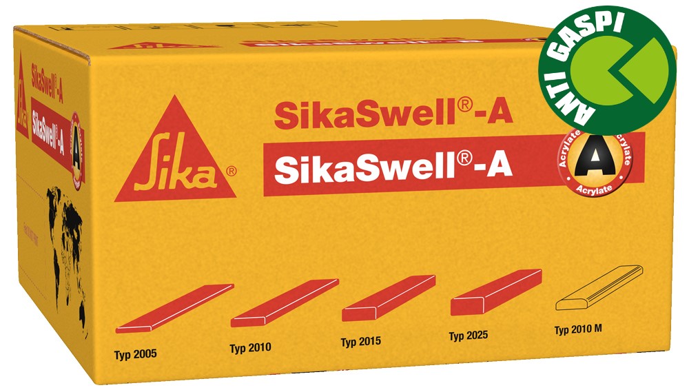 Sikaswell® a profilé hydrogonflant pour étanchéité carton de 6x20m réf 169788
