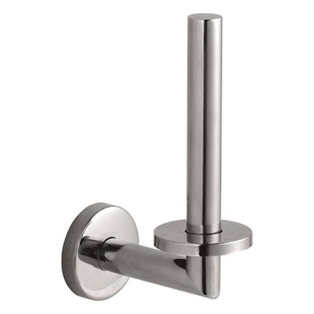 Porte-rouleau réserve de papier hygiénique - 175x90mm - inox