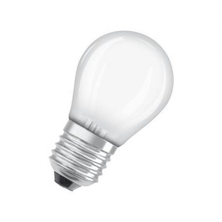 Osram led fil clp40 dépolie 827 e27 4w 470lm verre
