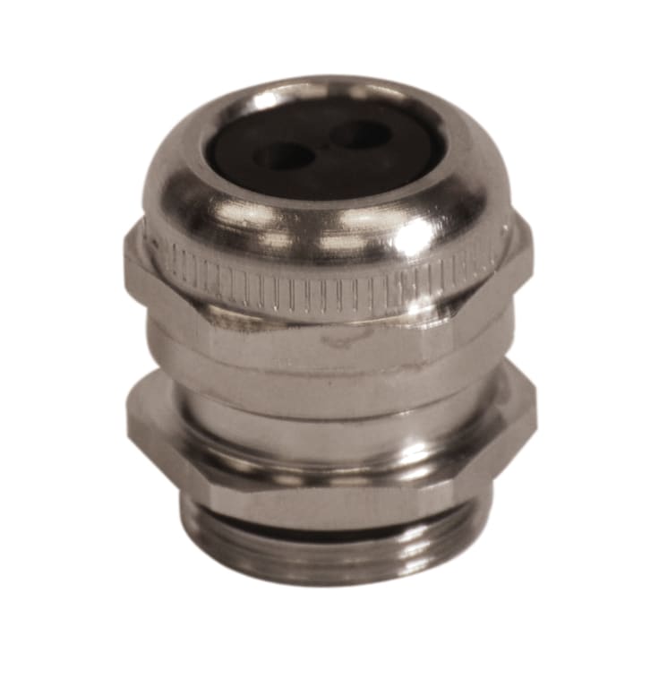 Presse-etoupe newcap-ms - iso 20 - multi-cables 3xd5 - laiton nickele - ip66-68