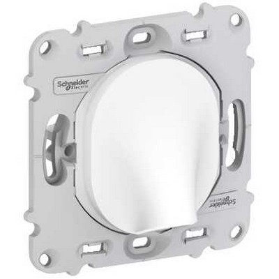 Ovalis - sortie de câble - 16a - ø6..12Mm - sans plaque de finition-mécanisme seul, soit support de 