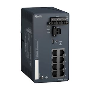 Modicon switch administré - 8 ports cuivre