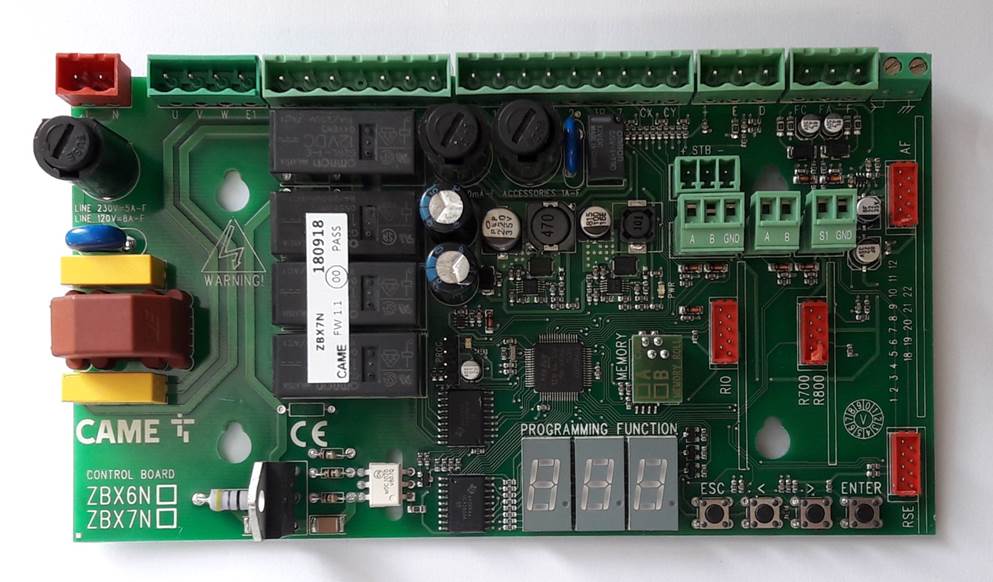 Platine?Lectronique pour moteur coulissant bx-74 et bx-78