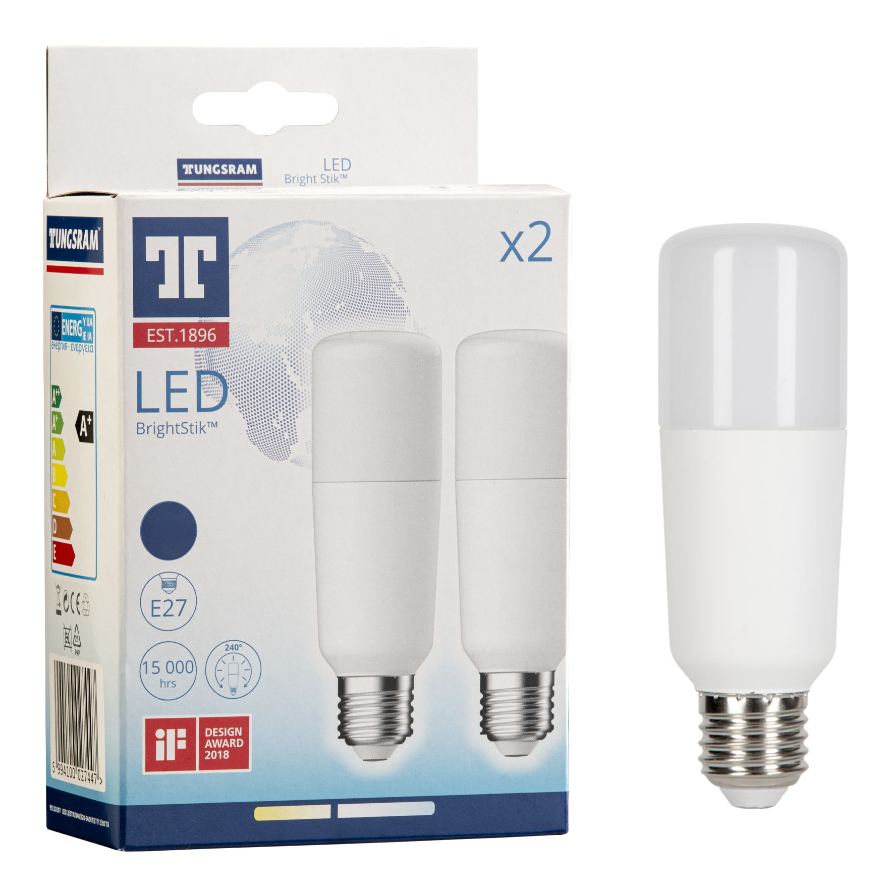 Tun led bright stik e27 12w (75w) 1055lm 830 duo