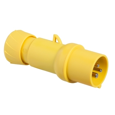 Pratika - fiche mobile industrielle droite - 16 a - 2p+t - 100-130 v ca - ip44