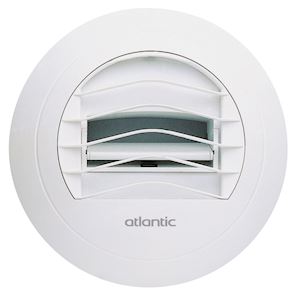 Be 75 j - bouche d'extraction autoreglable avec manchette 75 m3/h diametre 125