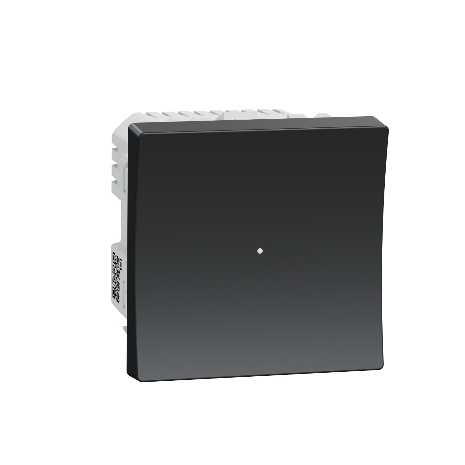 Wiser unica - variateur poussoir - 2 fils - zigbee - anthracite - méca 45x45- permet de gérer la var