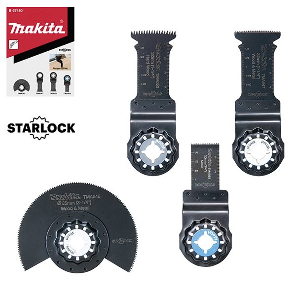 Kit bois/metal starlock 4pcs tma045/047/053/058