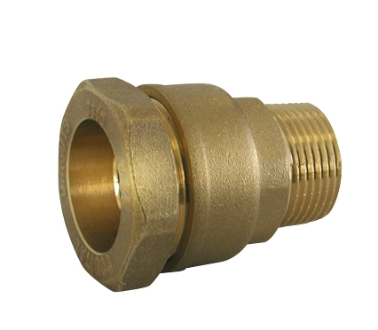 Rac droit m pe34-1rape02423 * laiton