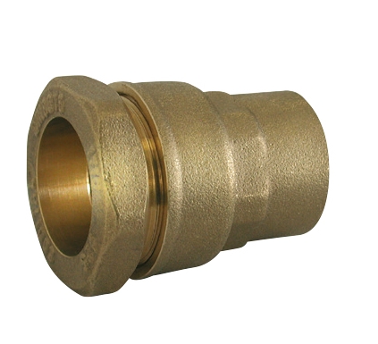 Rac droit f pe20-1/2rape00260* laiton