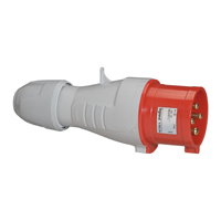 Fiche droite 400v - 32a - 3p+t ip 44 - p17 tempra pro