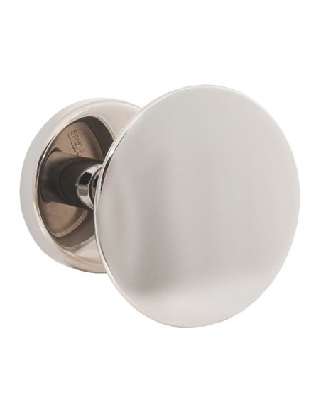 Porte-vêtement 1 tête inox poli brillant fixations invisibles : réf. 301