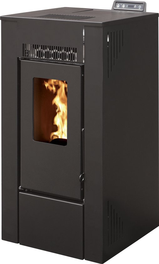 Alma - poele a granule - 8kw - noir