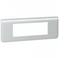 Legrand - plaque pour prise et interrupteur mosaic 6 modules
