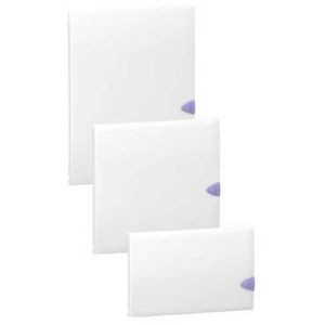 Opale - porte transparente pour coffret 18 modules 1 rangã©e