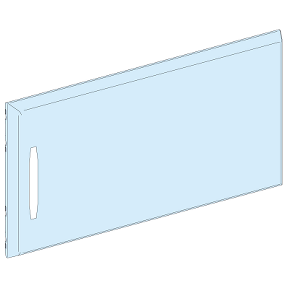 Schneider electric porte partielle 6 modules coffret et armoire