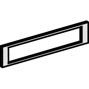 Cadre de porte pour chassis mf