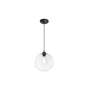 FARO BARCELONA Suspension transparent Clara 1 ampoule